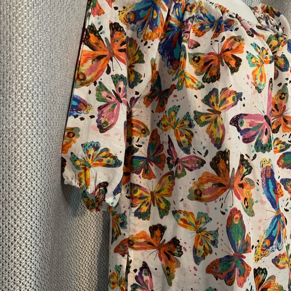 SOLD ON EBAYNew!!Women’s Hester & Orchard Peasant Butterfly Blouse Style Size XL - Picture 9 of 9